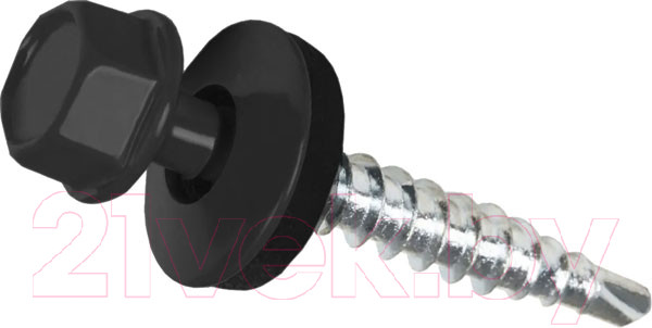 Изображение товара Саморез ЕКТ Кровельный РТ3 5.5х19 / BW000087 (300шт, RAL 9005)