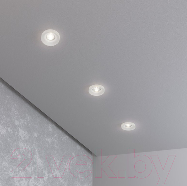 Изображение товара Точечный светильник Elektrostandard 15268/LED 3W CL (прозрачный)