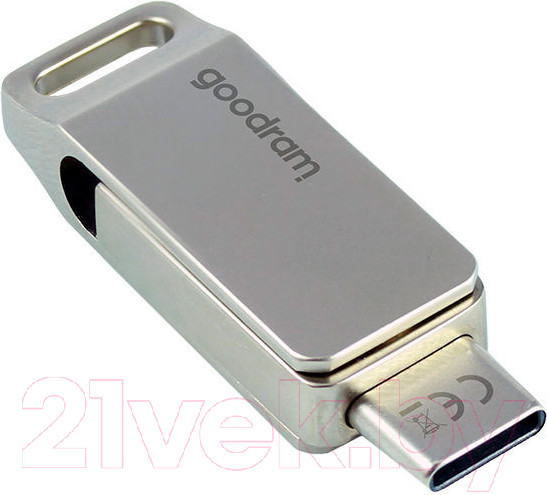 Изображение товара USB flash накопитель Goodram ODA3 64GB (ODA3-0640S0R11) (серебристый)