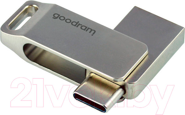 Изображение товара USB flash накопитель Goodram ODA3 64GB (ODA3-0640S0R11) (серебристый)