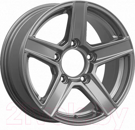 Изображение товара Литой диск SKAD Сафари 16x7" 5x139.7мм DIA 98.5мм ET 30мм Графит