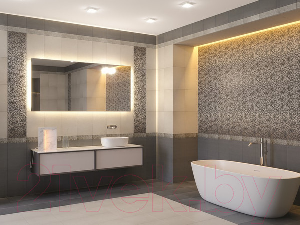 Изображение товара Плитка Euro-Ceramics Тиволи 3 TV 0048 (400x400, сине-серый)