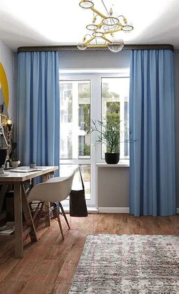 Изображение товара Штора LEGRAND Блэкаут 200x260 / 58 086 629 (деним)