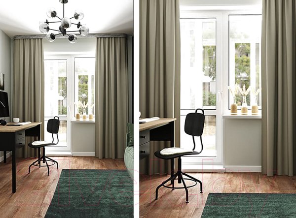 Изображение товара Штора LEGRAND Блэкаут 200x260 / 58 083 038 (серый)