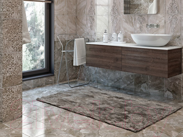 Изображение товара Плитка Euro-Ceramics Гарда 3 GA 0016 (400x400, серо-зеленый)