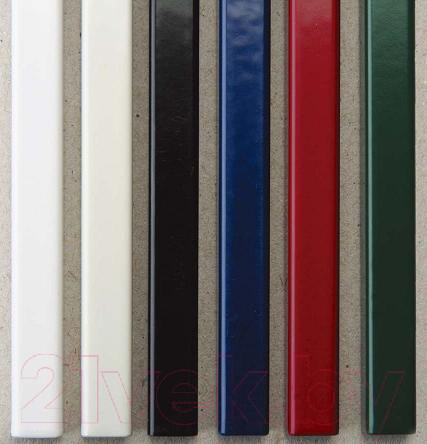 Изображение товара Набор каналов для переплета OPUS O.Simple Channel 304x16мм / OSC16BOR30425 (25шт, бордовый)