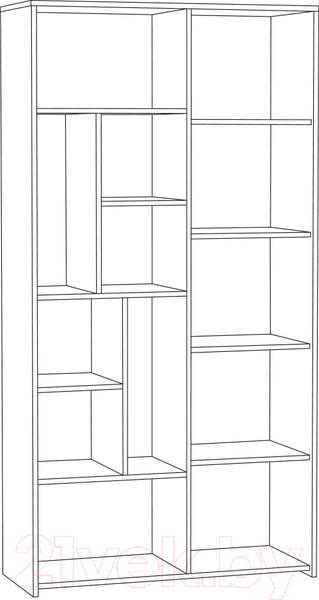 Изображение товара Шкаф Mobi Трувор 13.206 (дуб гранж песочный К356/интра)