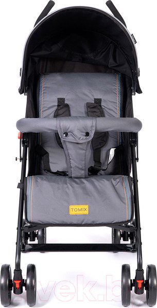 Изображение товара Детская прогулочная коляска Tomix Kika / HP-311 (черный/серый)