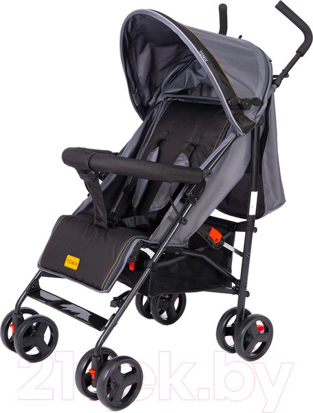 Изображение товара Детская прогулочная коляска Tomix Kika / HP-311 (серый/черный)