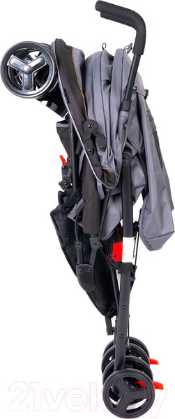 Изображение товара Детская прогулочная коляска Tomix Kika / HP-311 (серый/черный)