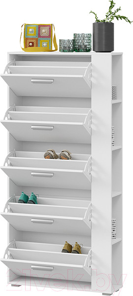 Изображение товара Тумба для обуви ТриЯ Эрика тип 2 (белый ясень)