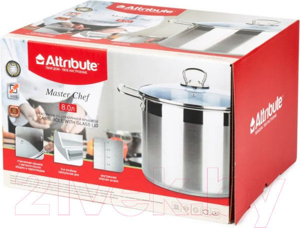 Изображение товара Кастрюля Attribute Master Chef ASM008 (8л)