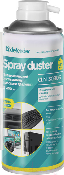 Изображение товара Средство для чистки электроники Defender CLN 30805 Gaming 400мл
