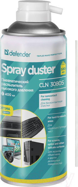 Изображение товара Средство для чистки электроники Defender CLN 30805 Gaming 400мл