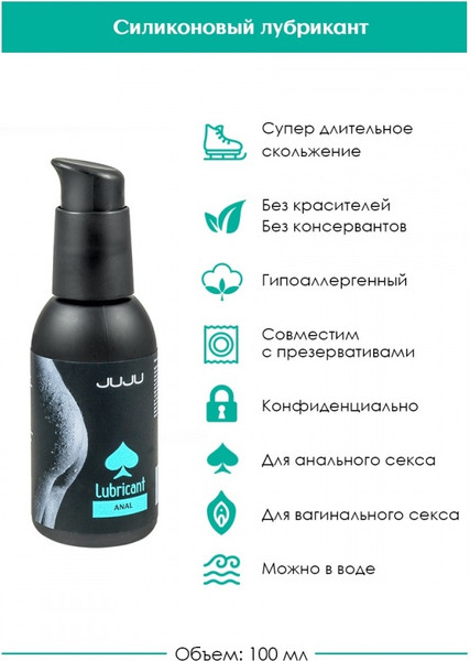 Изображение товара Лубрикант-гель Juju Anal / 985JU (100мл)