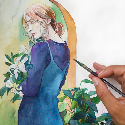 Изображение товара Бумага для рисования Малевичъ Waterfall / 402103