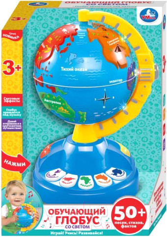Изображение товара Развивающая игрушка Умка Обучающий глобус / 2004B001