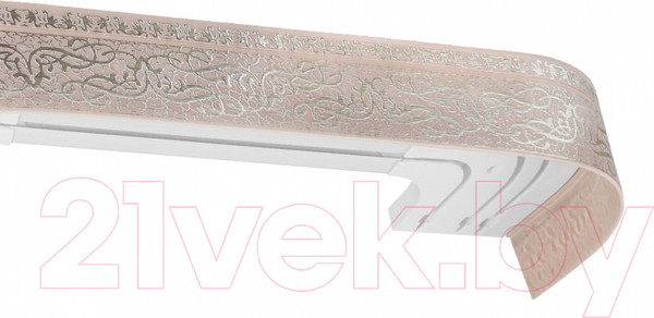 Изображение товара Карниз для штор LEGRAND Прима с поворотами 2.4м / 58 075 667 (коралл)