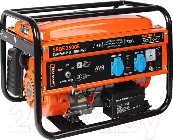 Изображение товара Бензиновый генератор PATRIOT Max Power SRGE 3500E