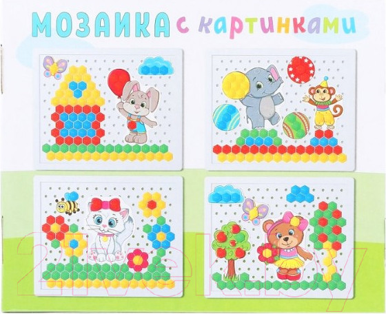 Изображение товара Развивающая игрушка Stellar Мозаика с картинками / 01082