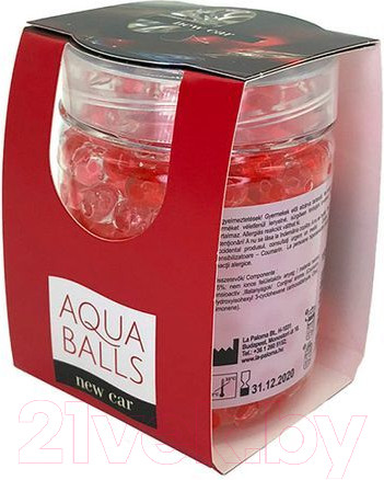 Изображение товара Ароматизатор автомобильный Paloma Aqua Balls / 5997270702541 (New car)