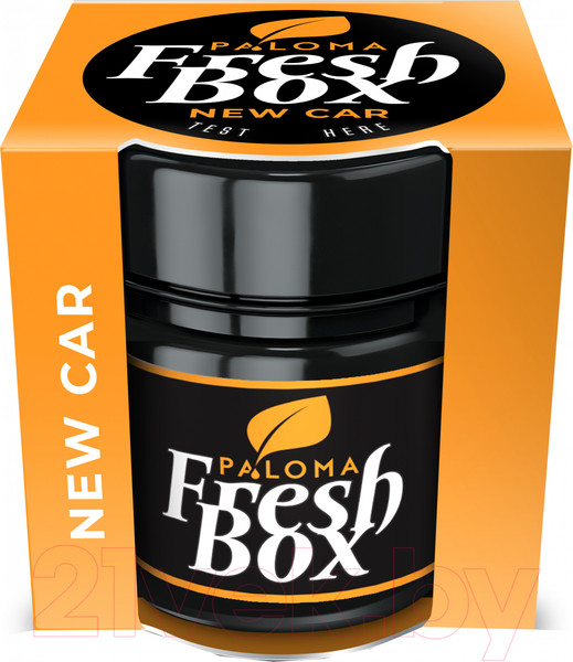 Изображение товара Ароматизатор автомобильный Paloma Fresh Box / 5997270720170 (New Car)