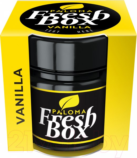 Изображение товара Ароматизатор автомобильный Paloma Fresh Box / 5997270720101 (Vanilla)