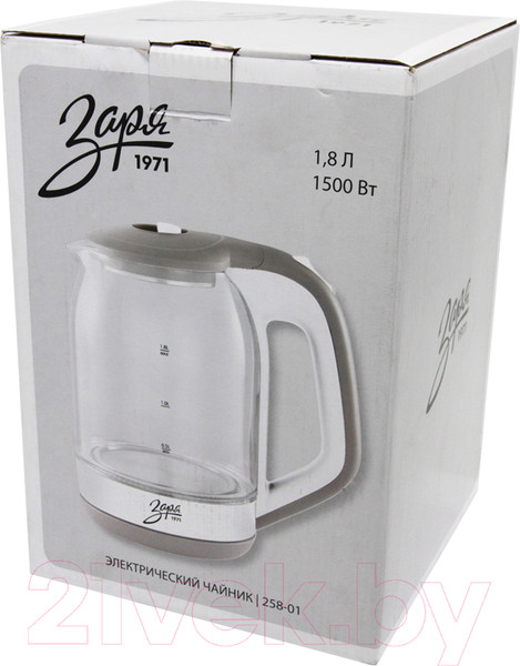 Изображение товара Электрочайник Заря 258-01