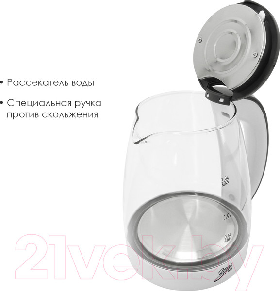 Изображение товара Электрочайник Заря 258-05