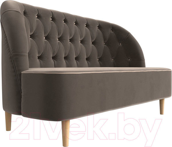 Изображение товара Диван Лига Диванов Амиса 303 / 109831 (велюр, коричневый)