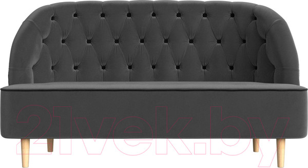 Изображение товара Диван Лига Диванов Амиса 303 / 109832 (велюр, серый)