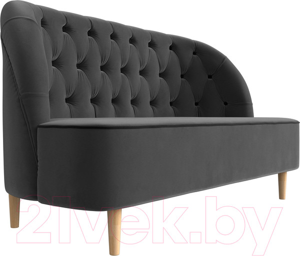 Изображение товара Диван Лига Диванов Амиса 303 / 109832 (велюр, серый)