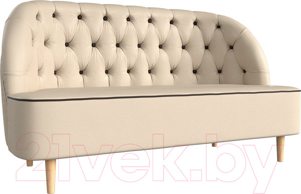 Изображение товара Диван Лига Диванов Амиса 303 / 109847 (экокожа, бежевый)