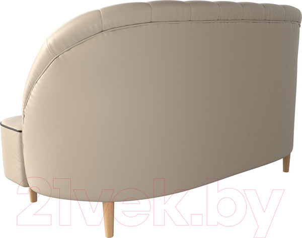 Изображение товара Диван Лига Диванов Амиса 303 / 109847 (экокожа, бежевый)