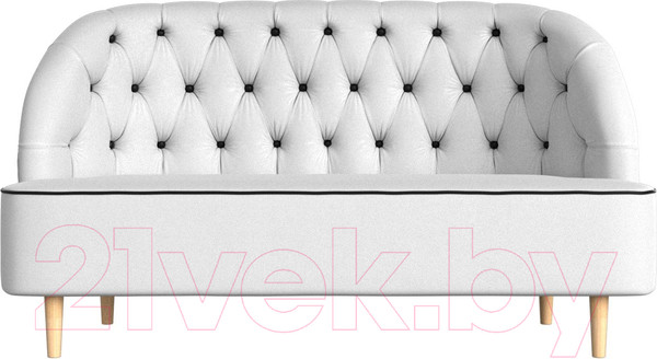 Изображение товара Диван Лига Диванов Амиса 303 / 109848 (экокожа, белый)