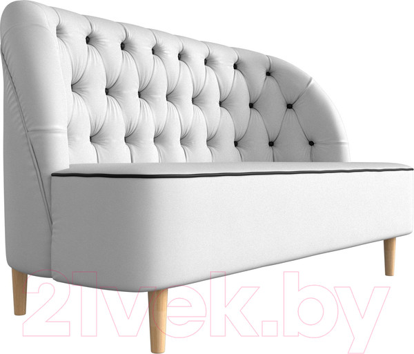 Изображение товара Диван Лига Диванов Амиса 303 / 109848 (экокожа, белый)