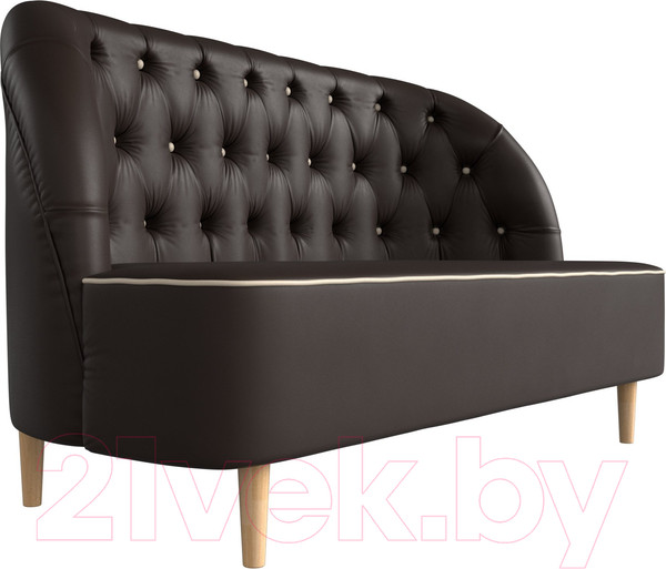 Изображение товара Диван Лига Диванов Амиса 303 / 109849 (экокожа, коричневый)