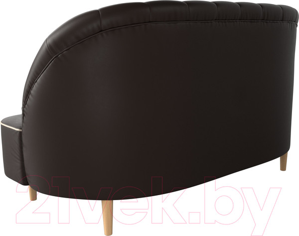 Изображение товара Диван Лига Диванов Амиса 303 / 109849 (экокожа, коричневый)