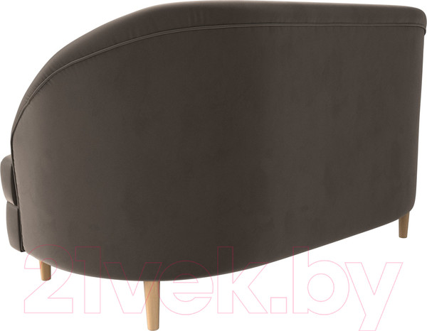 Изображение товара Диван Лига Диванов Атико 304 / 109887 (велюр, коричневый)