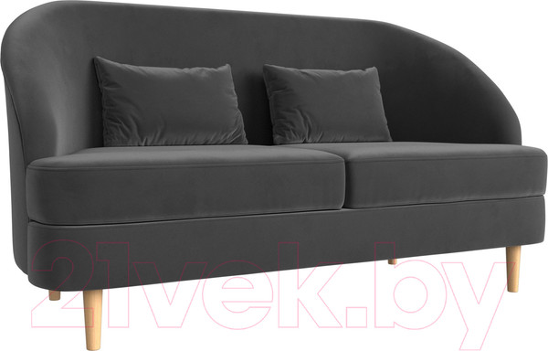 Изображение товара Диван Лига Диванов Атико 304 / 109889 (велюр, серый)