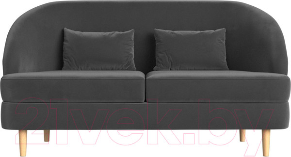 Изображение товара Диван Лига Диванов Атико 304 / 109889 (велюр, серый)