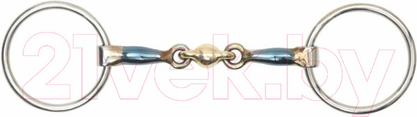 Изображение товара Трензель для лошади Shires Blue Sweet восьмерка 11.5см / 5213/BLUE/SWT/4.5