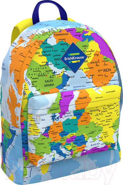 Изображение товара Рюкзак Erich Krause EasyLine 17L World Map / 51759