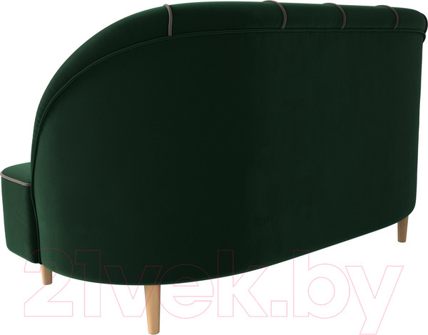 Изображение товара Диван Лига Диванов Фелини 305 / 109856 (велюр, зеленый)