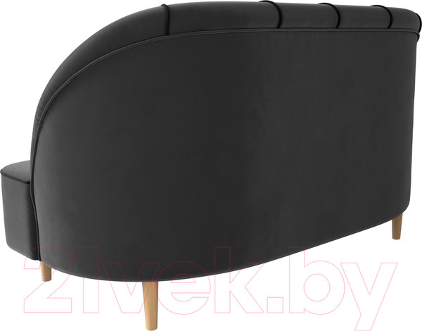 Изображение товара Диван Лига Диванов Фелини 305 / 109858 (велюр, серый)