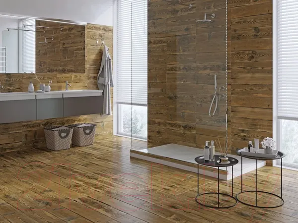 Изображение товара Плитка Euro-Ceramics Новара 15 NV 0018 (600x150, черно-коричневый)