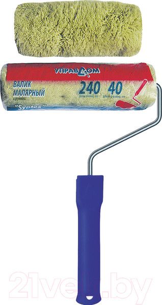 Изображение товара Валик малярный УПРАВДОМ Полиакрил 0222718-18 (зеленый)