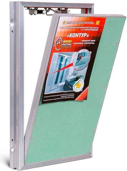 Изображение товара Люк под плитку Практика Контур 2.0 (25x40)