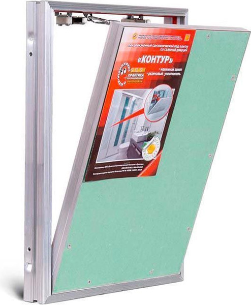 Изображение товара Люк под плитку Практика Контур 2.0 (30x60)