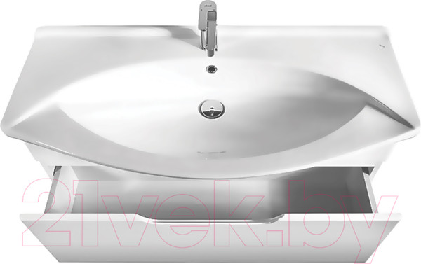 Изображение товара Тумба под умывальник Dreja Laguna 105 / 99.0104 (белый глянец)